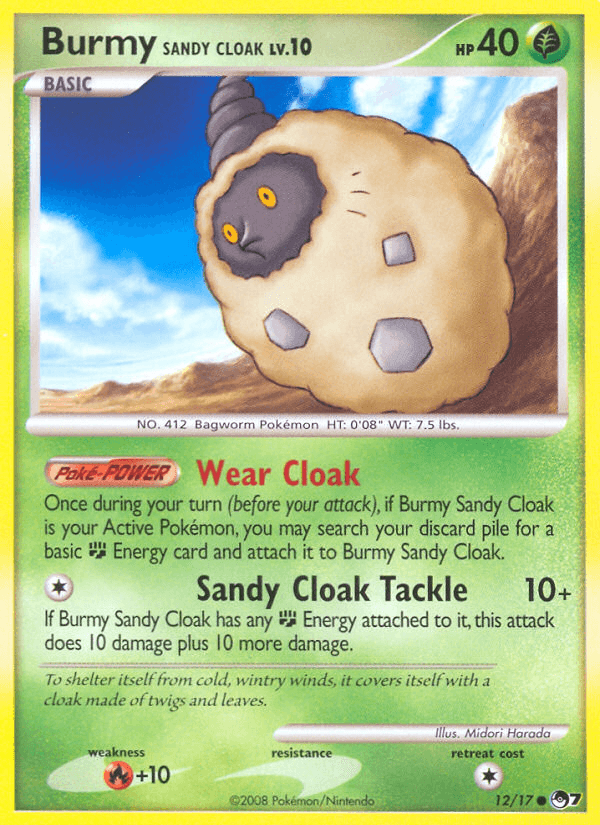 Burmy Sandy Cloak: POP Series 7