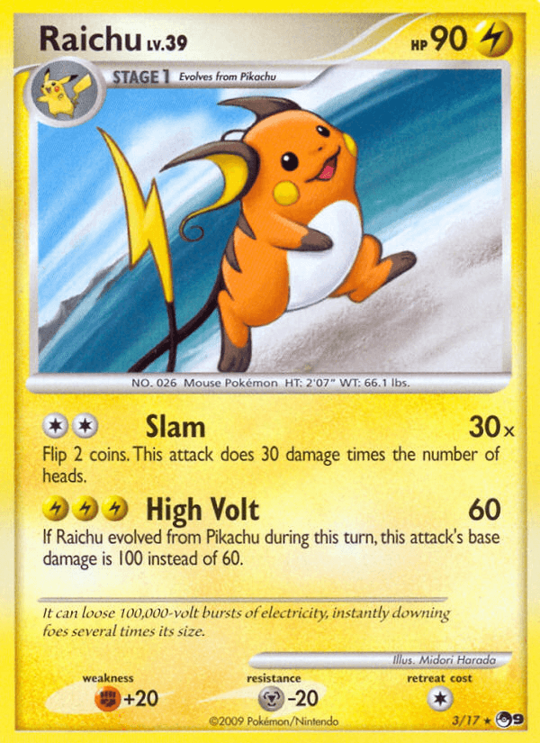 Raichu: POP Series 9
