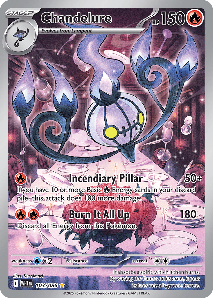 Chandelure: White Flare