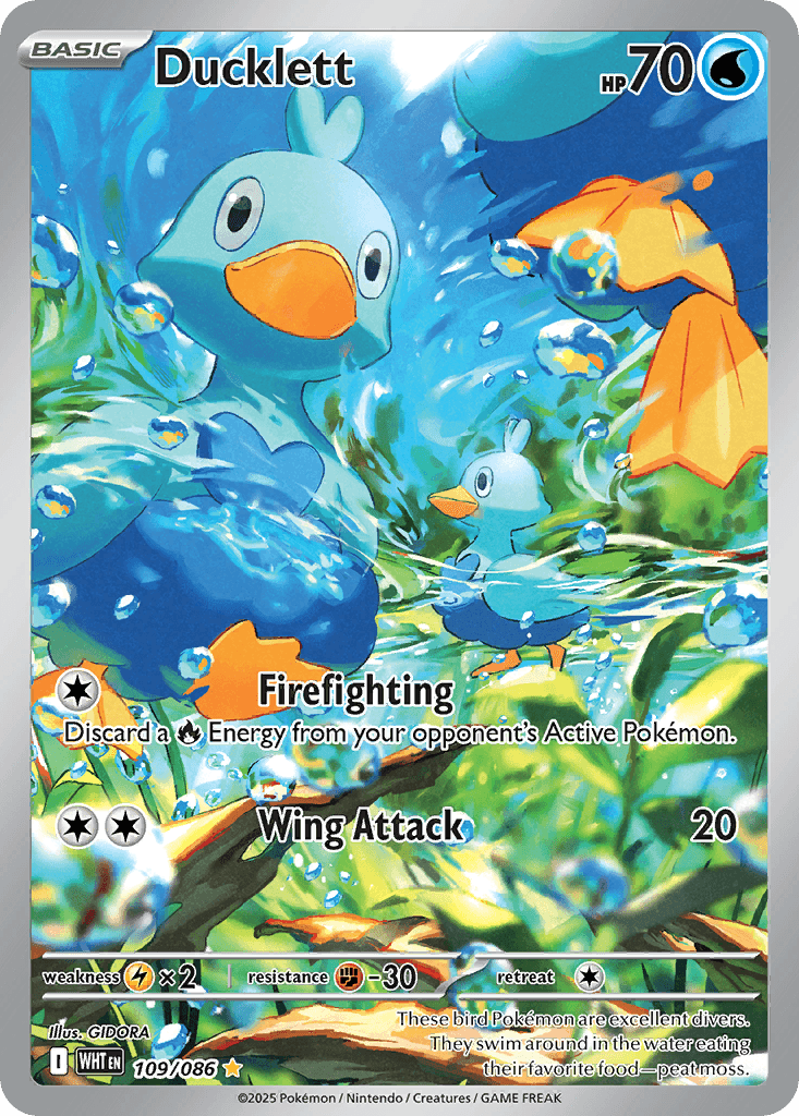Ducklett: White Flare