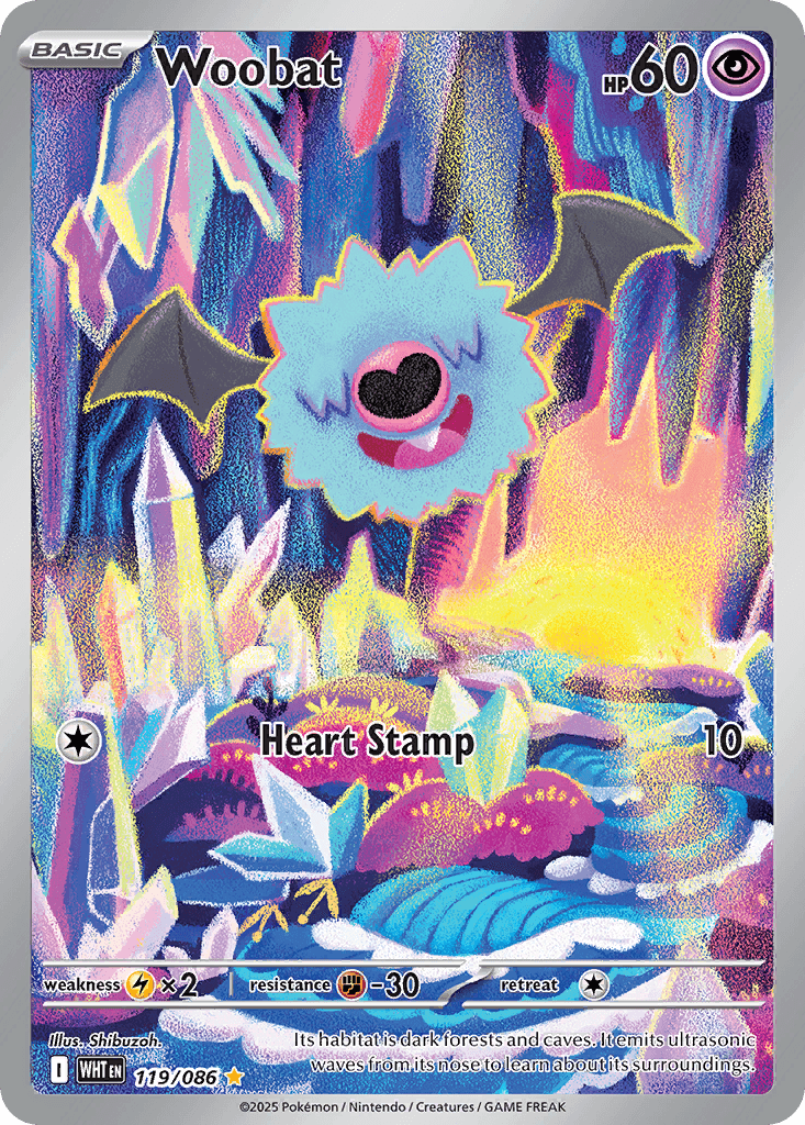 Woobat: White Flare