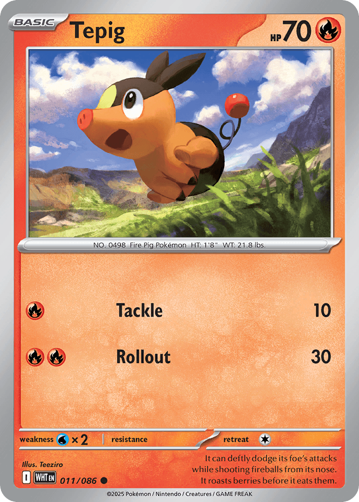 Tepig: White Flare