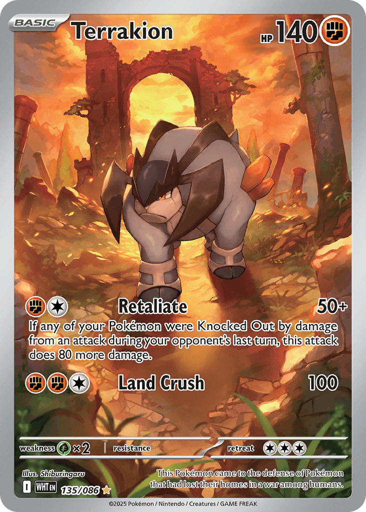 Terrakion: White Flare