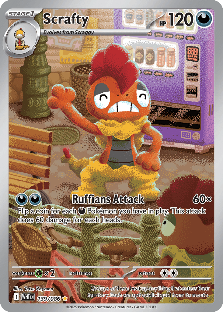 Scrafty: White Flare