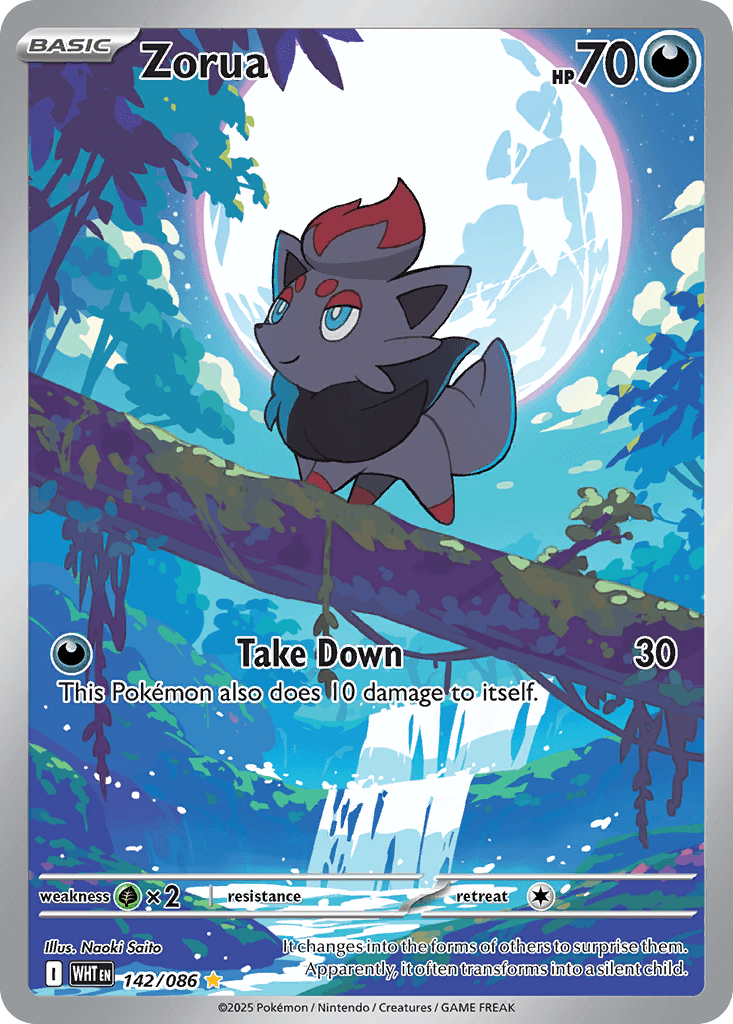 Zorua: White Flare