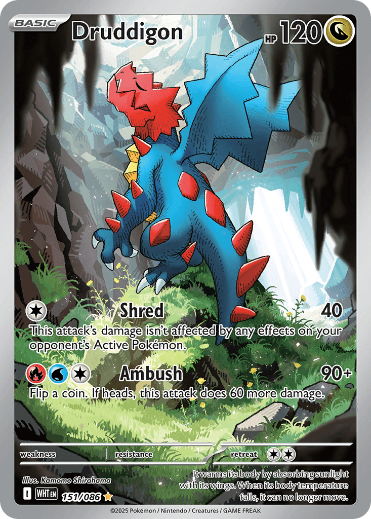 Druddigon: White Flare