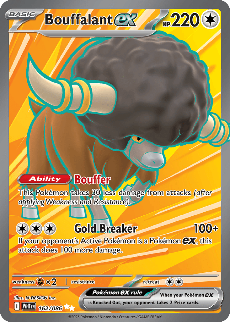 Bouffalant ex: White Flare