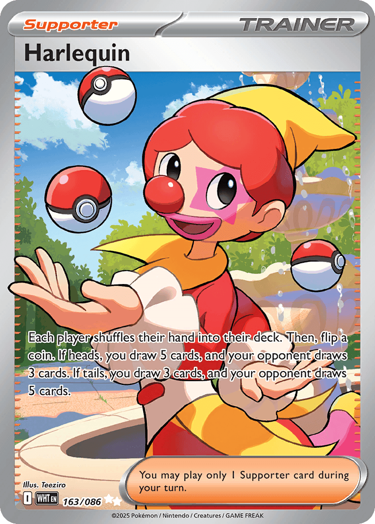 Harlequin: White Flare