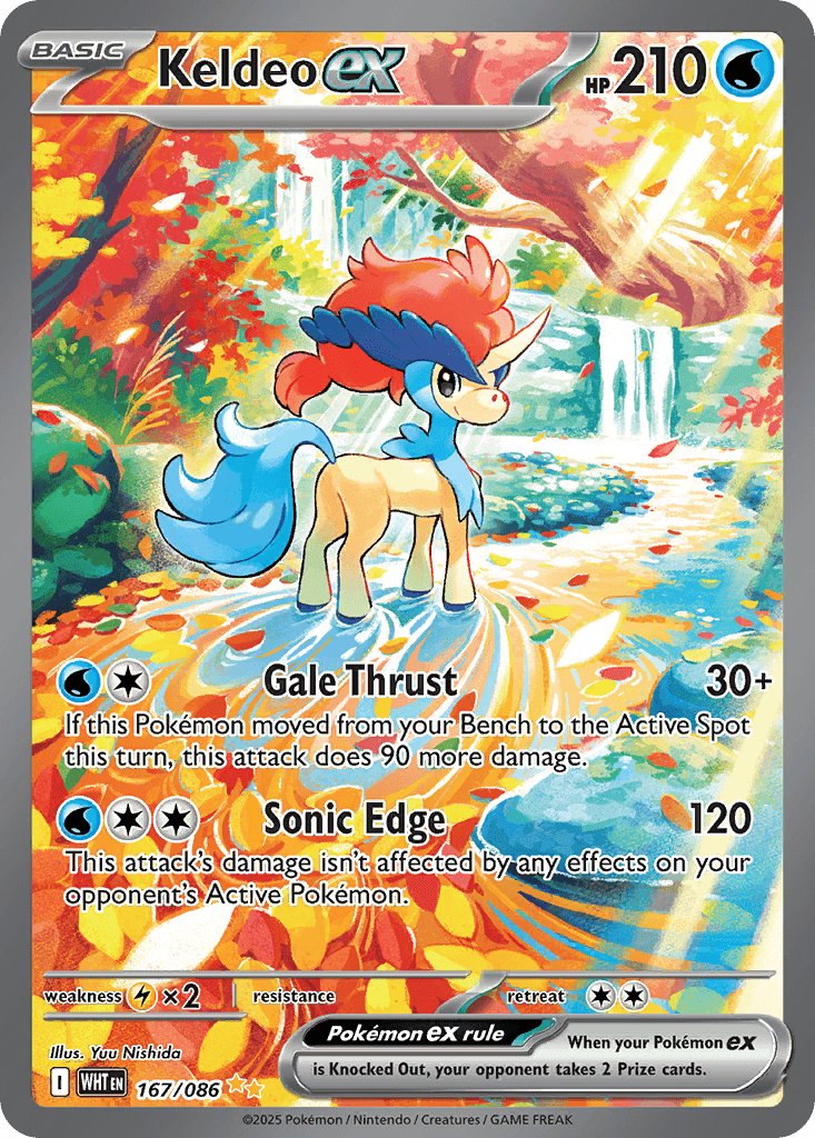Keldeo ex: White Flare