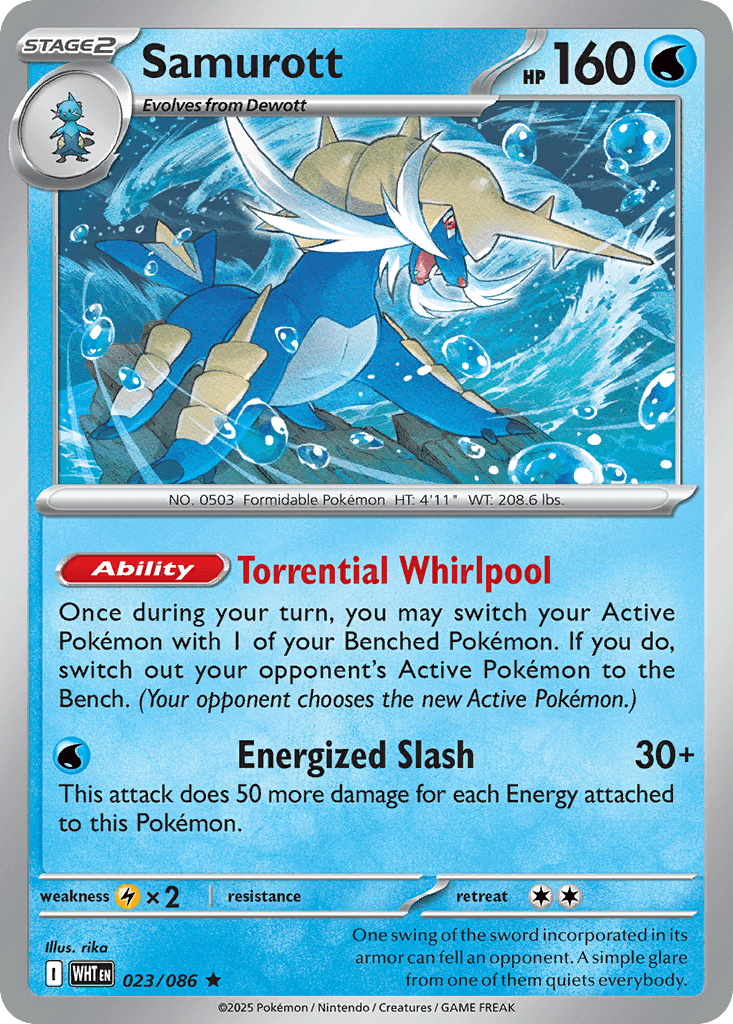 Samurott: White Flare