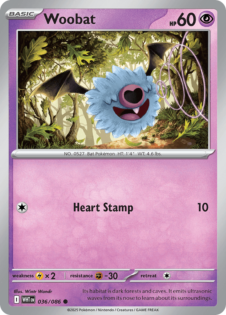 Woobat: White Flare