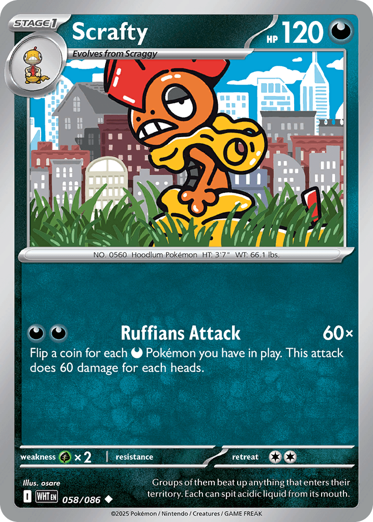 Scrafty: White Flare