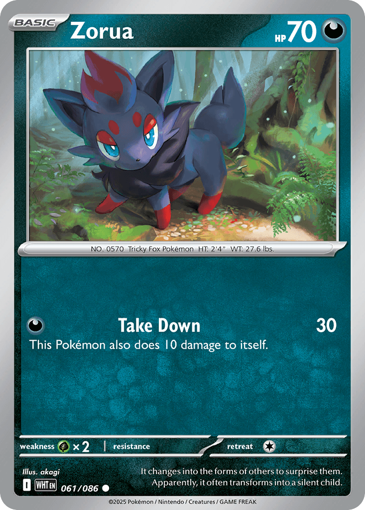 Zorua: White Flare