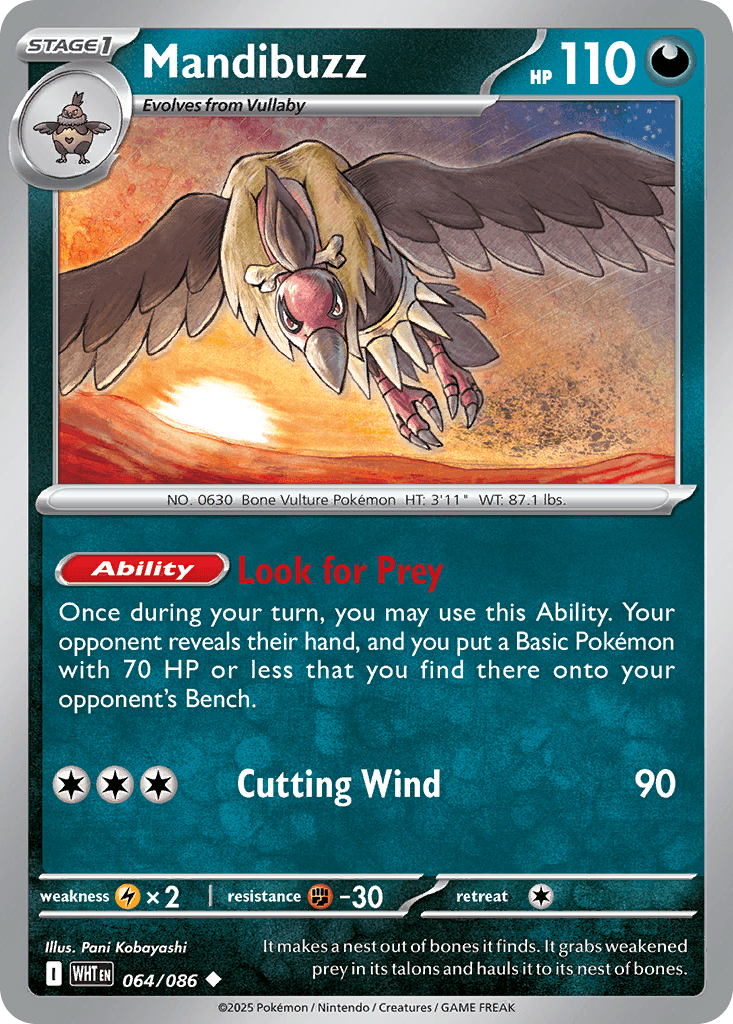 Mandibuzz: White Flare