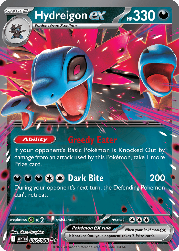 Hydreigon ex: White Flare