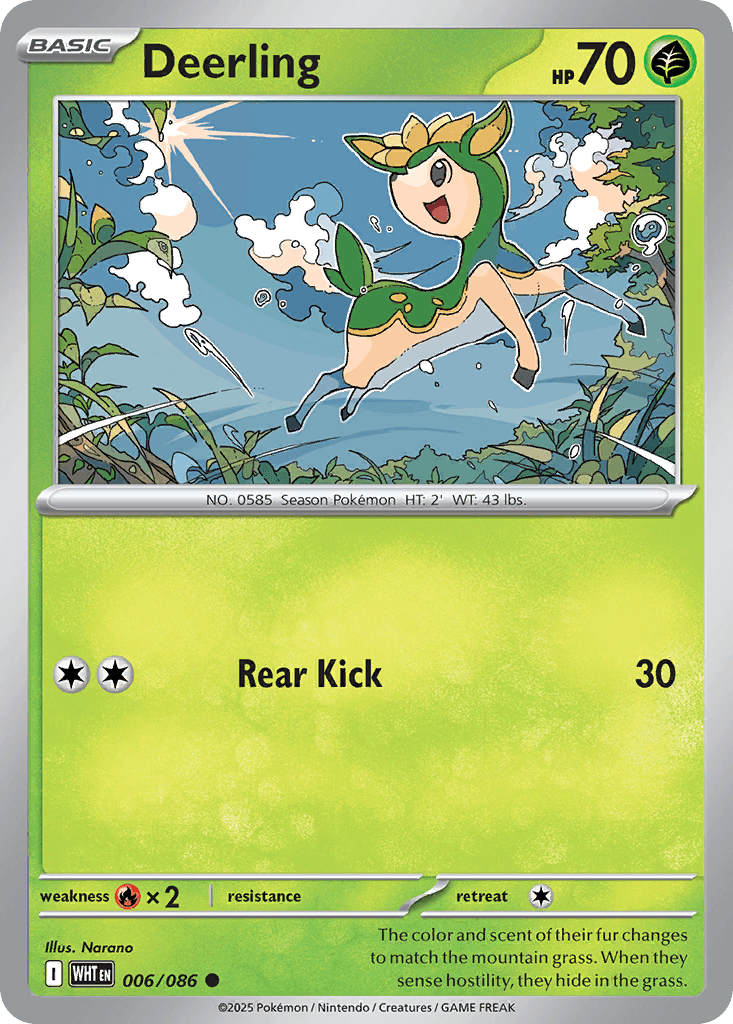 Deerling: White Flare