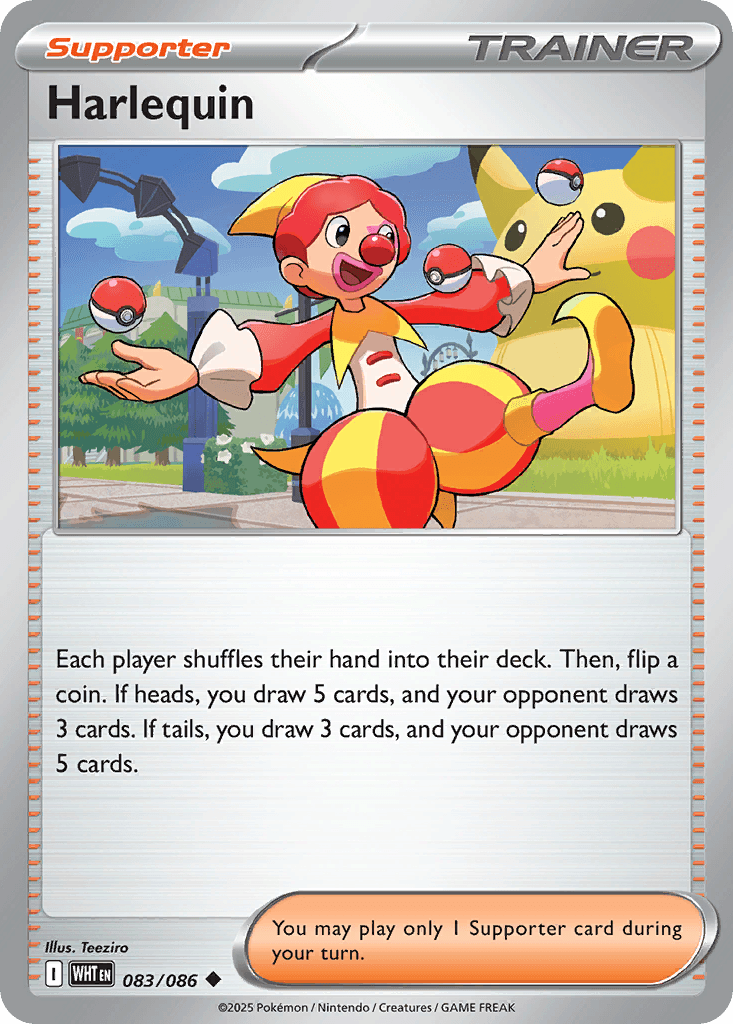 Harlequin: White Flare