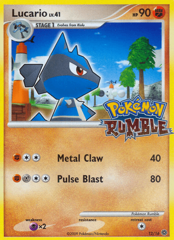 Lucario: Pokémon Rumble