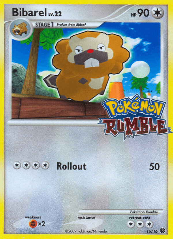 Bibarel: Pokémon Rumble