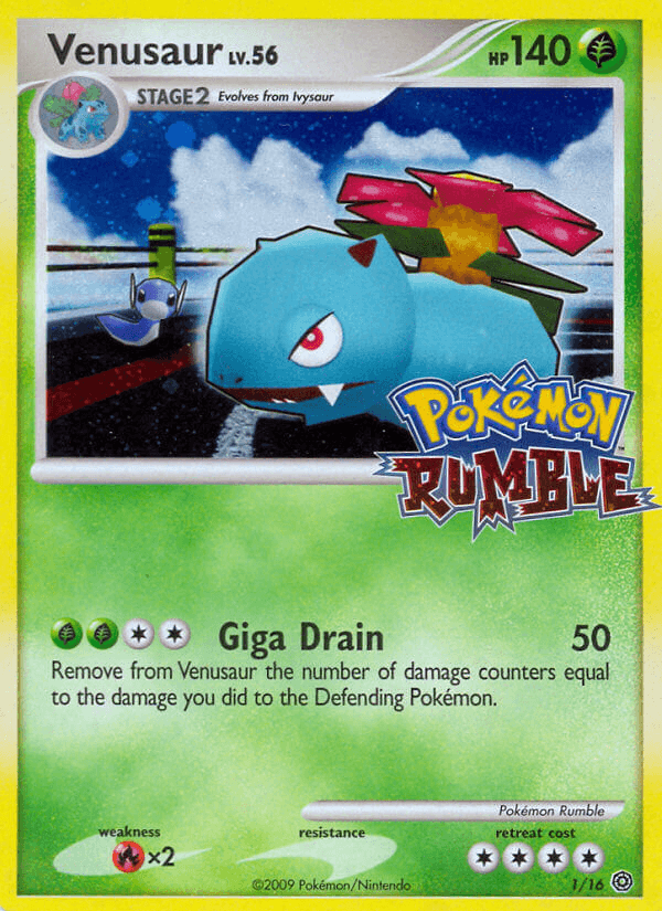 Venusaur: Pokémon Rumble