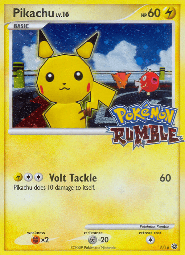 Pikachu: Pokémon Rumble