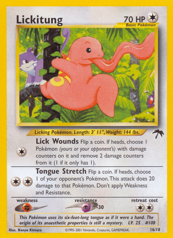 Lickitung: Southern Islands