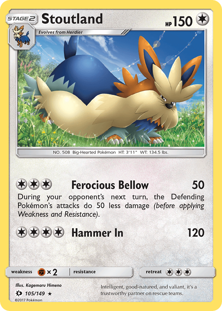 Stoutland: Sun & Moon