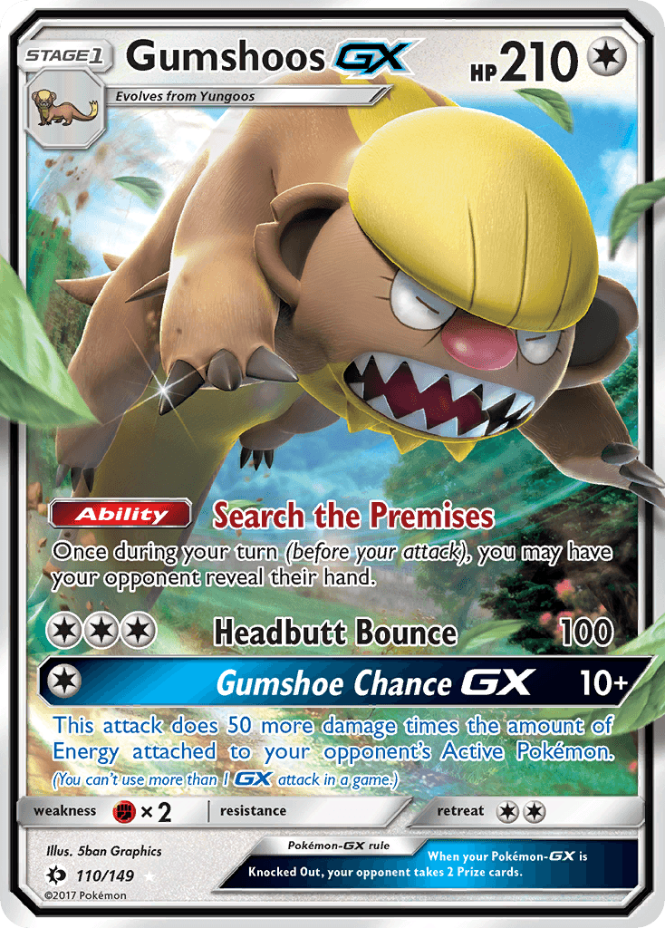 Gumshoos-GX: Sun & Moon
