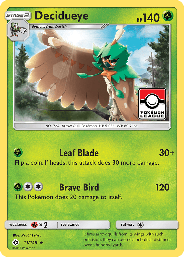 Decidueye: Sun & Moon