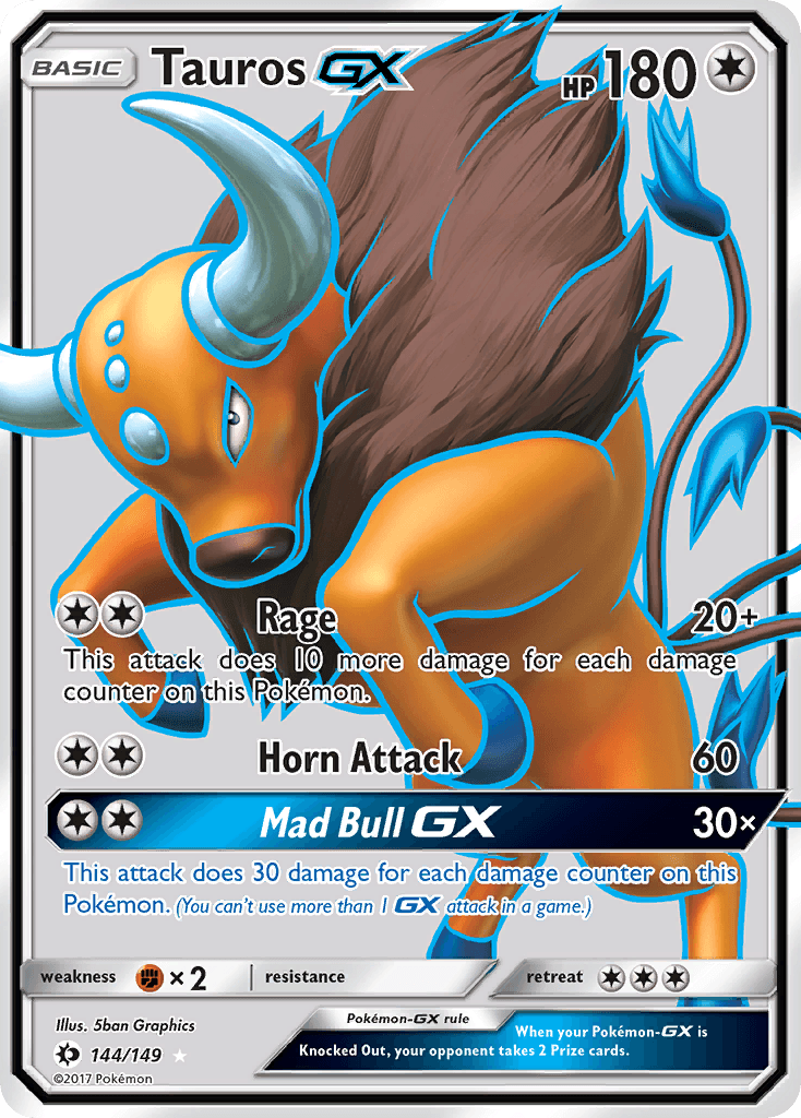 Tauros-GX: Sun & Moon