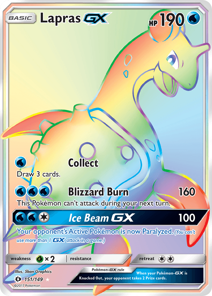Lapras-GX: Sun & Moon