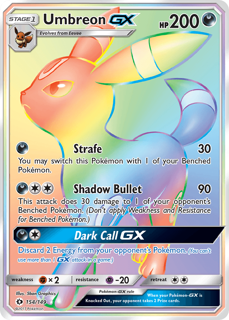 Umbreon-GX: Sun & Moon