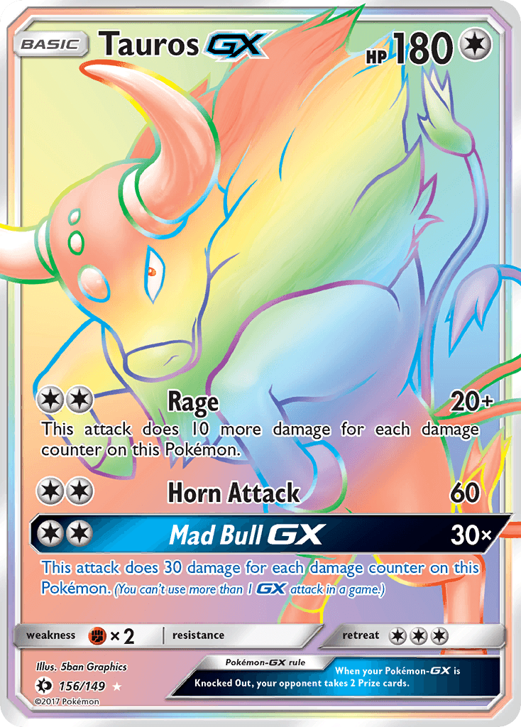 Tauros-GX: Sun & Moon