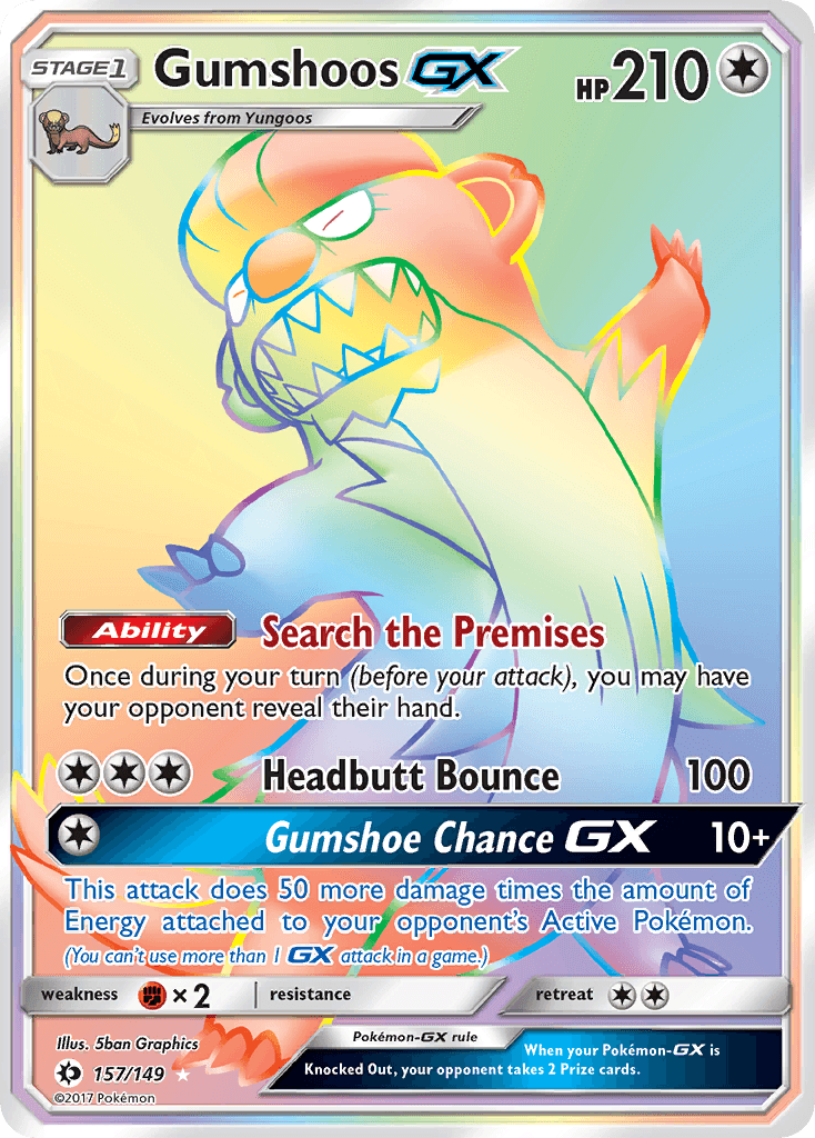 Gumshoos-GX: Sun & Moon
