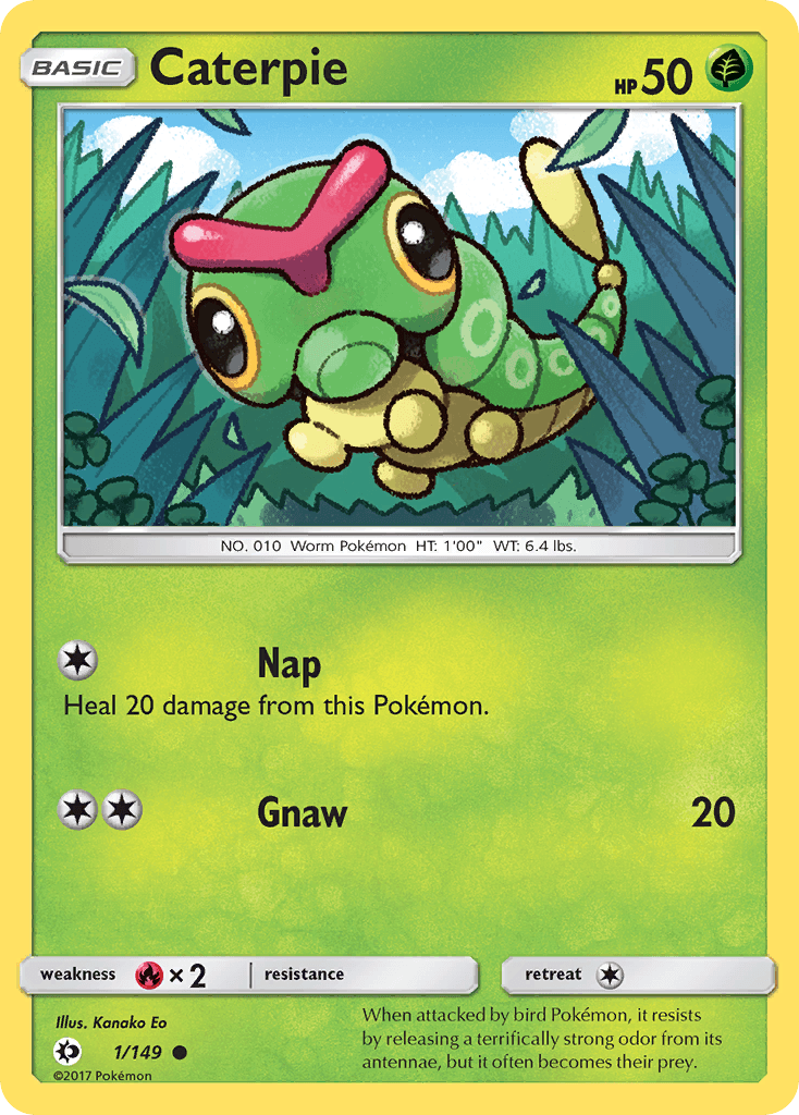 Caterpie: Sun & Moon