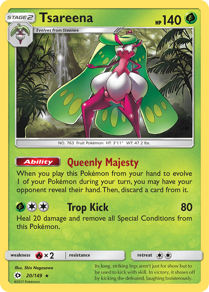 Tsareena: Sun & Moon