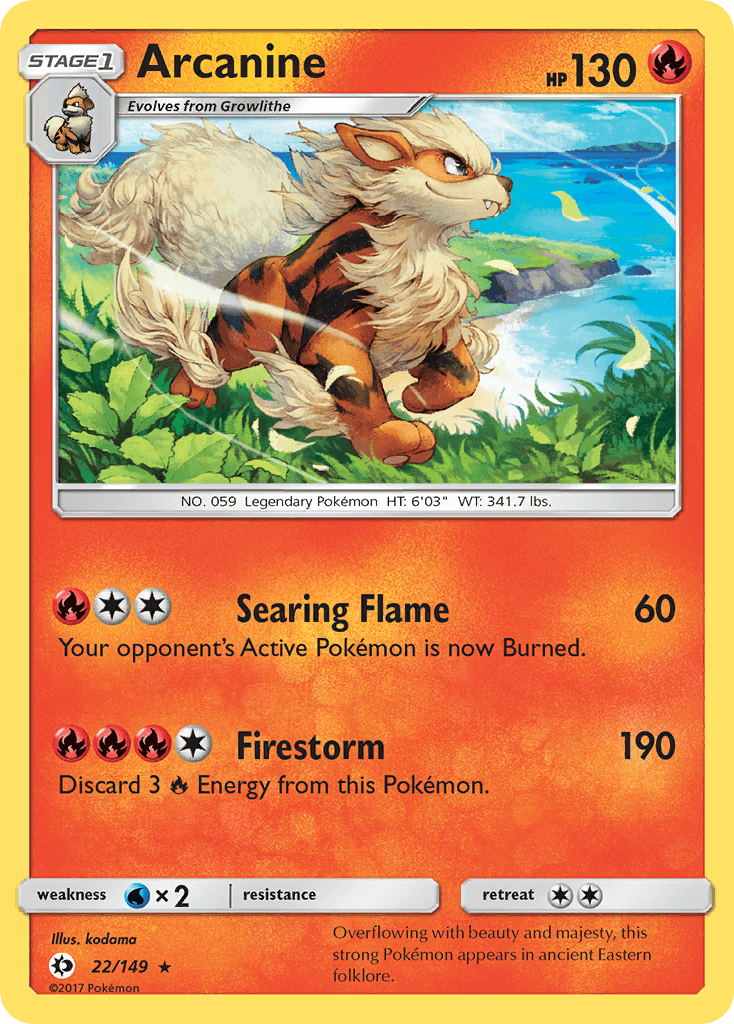 Arcanine: Sun & Moon