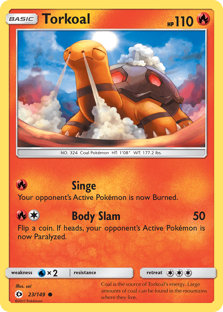 Torkoal: Sun & Moon