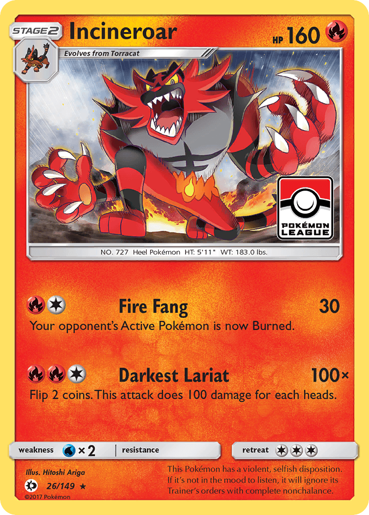Incineroar: Sun & Moon