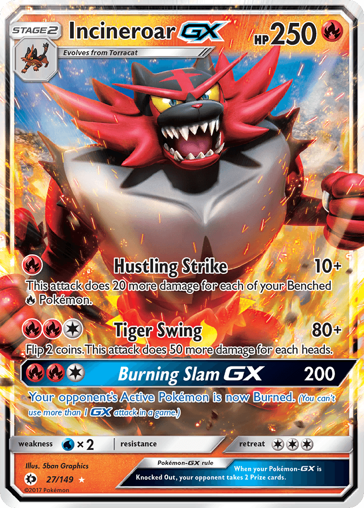 Incineroar-GX: Sun & Moon