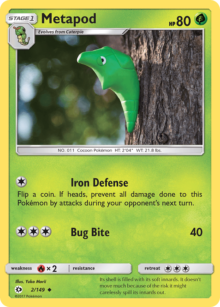 Metapod: Sun & Moon
