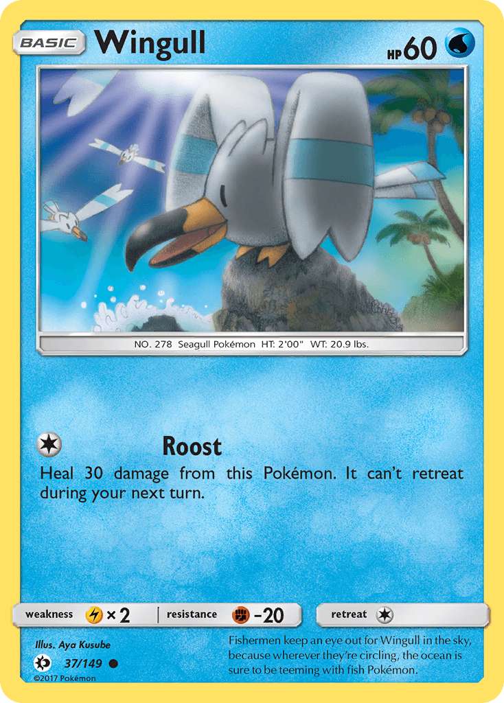 Wingull: Sun & Moon