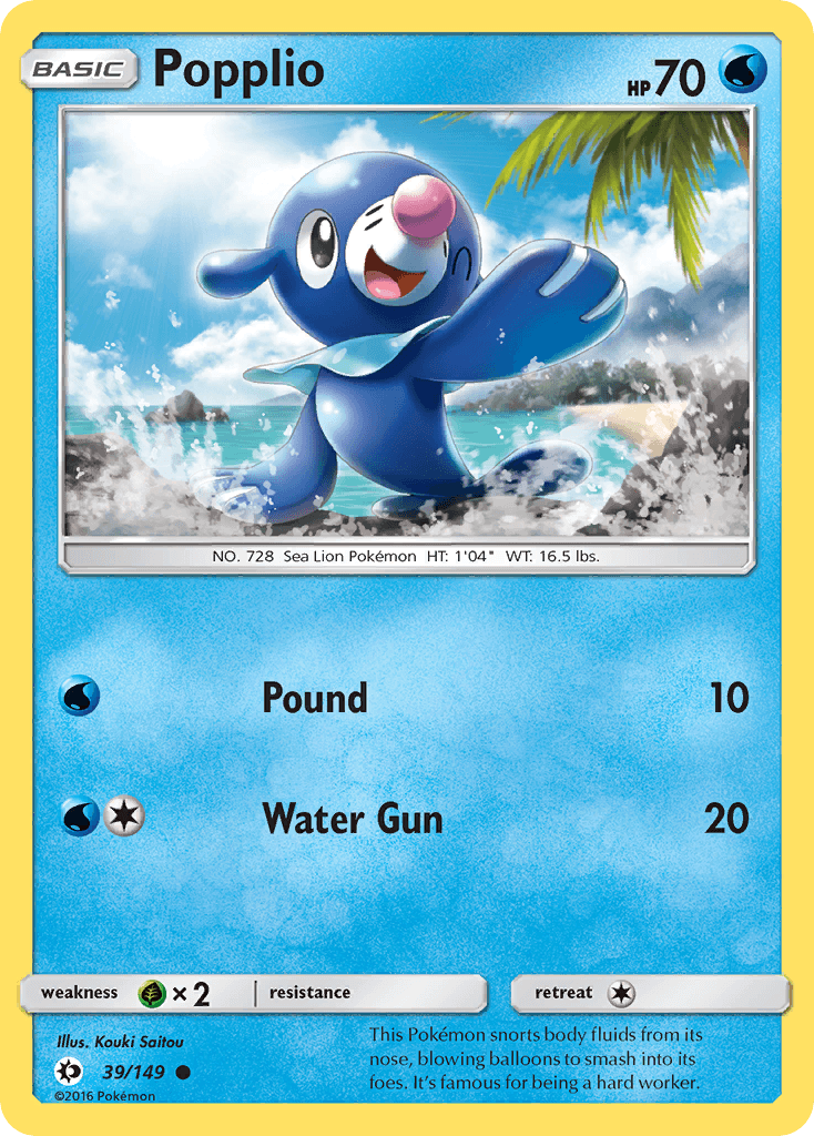 Popplio: Sun & Moon