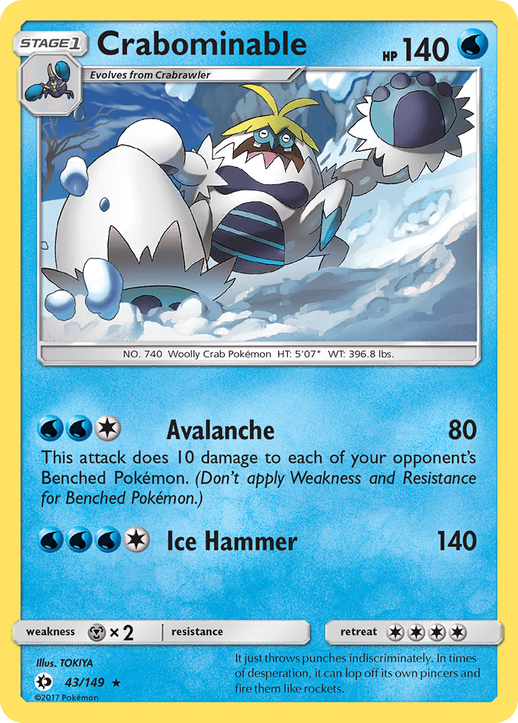 Crabominable: Sun & Moon