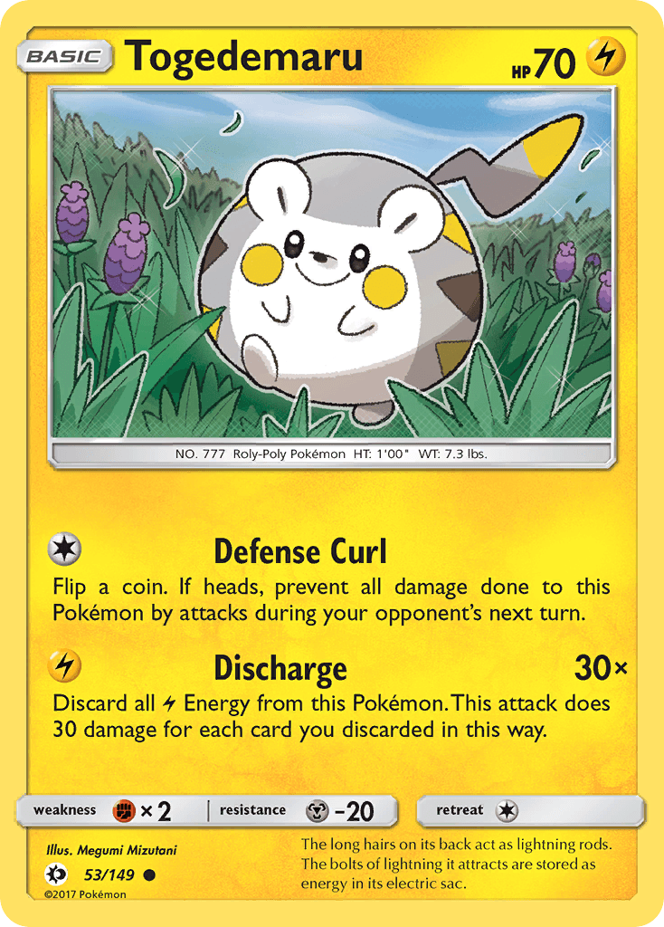 Togedemaru: Sun & Moon
