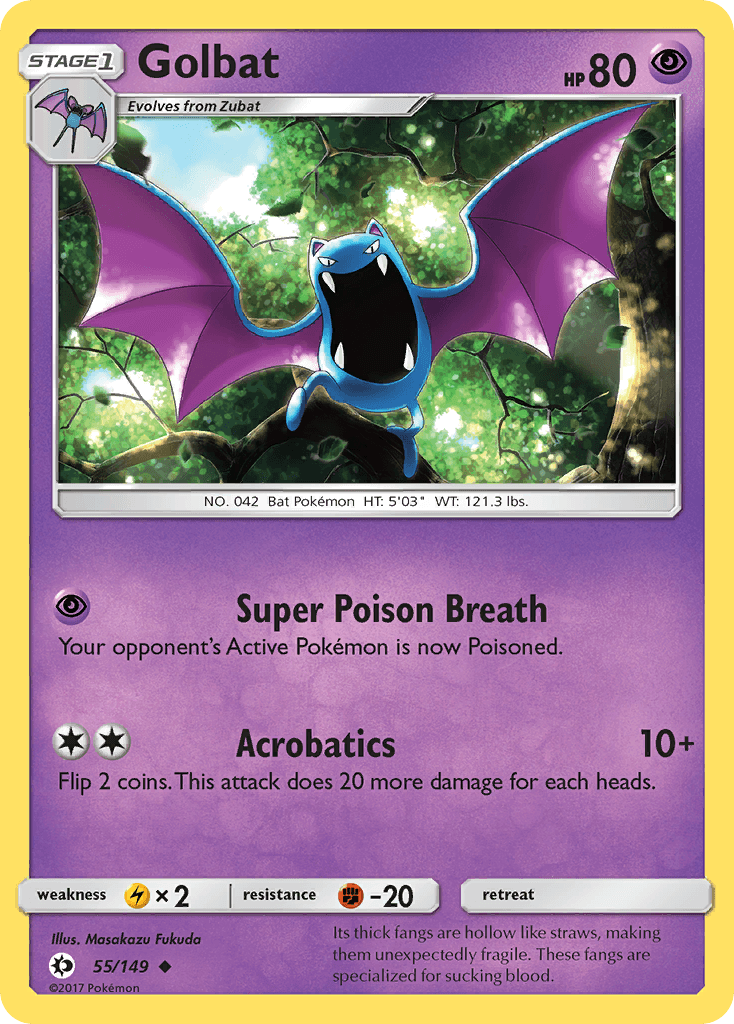 Golbat: Sun & Moon