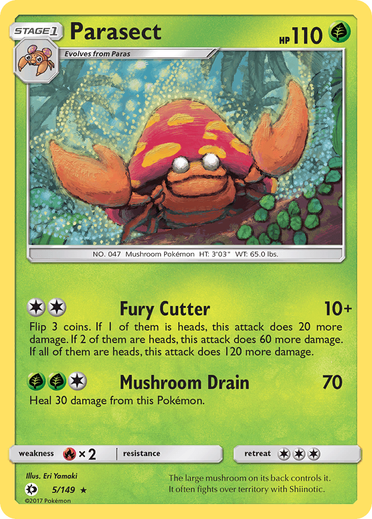 Parasect: Sun & Moon