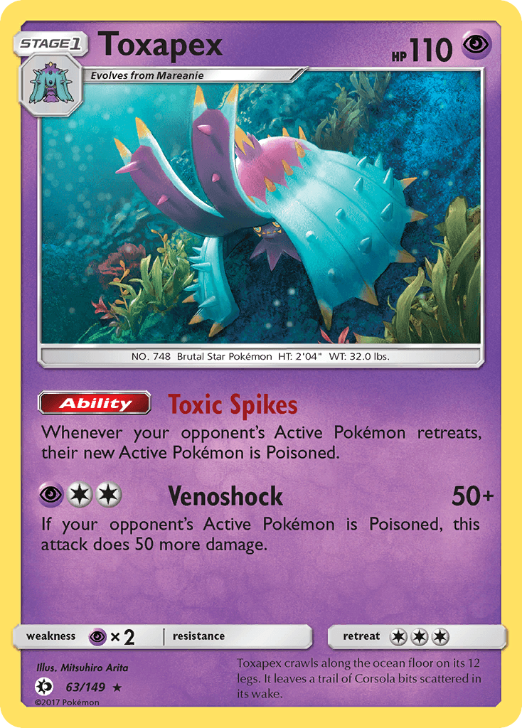 Toxapex: Sun & Moon