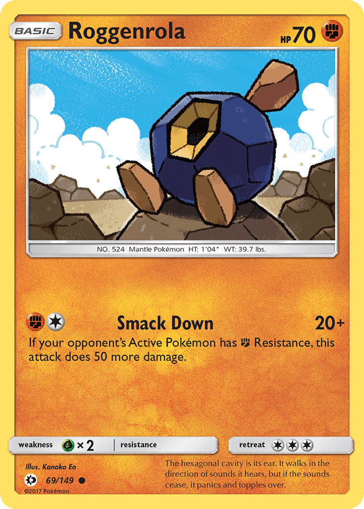 Roggenrola: Sun & Moon