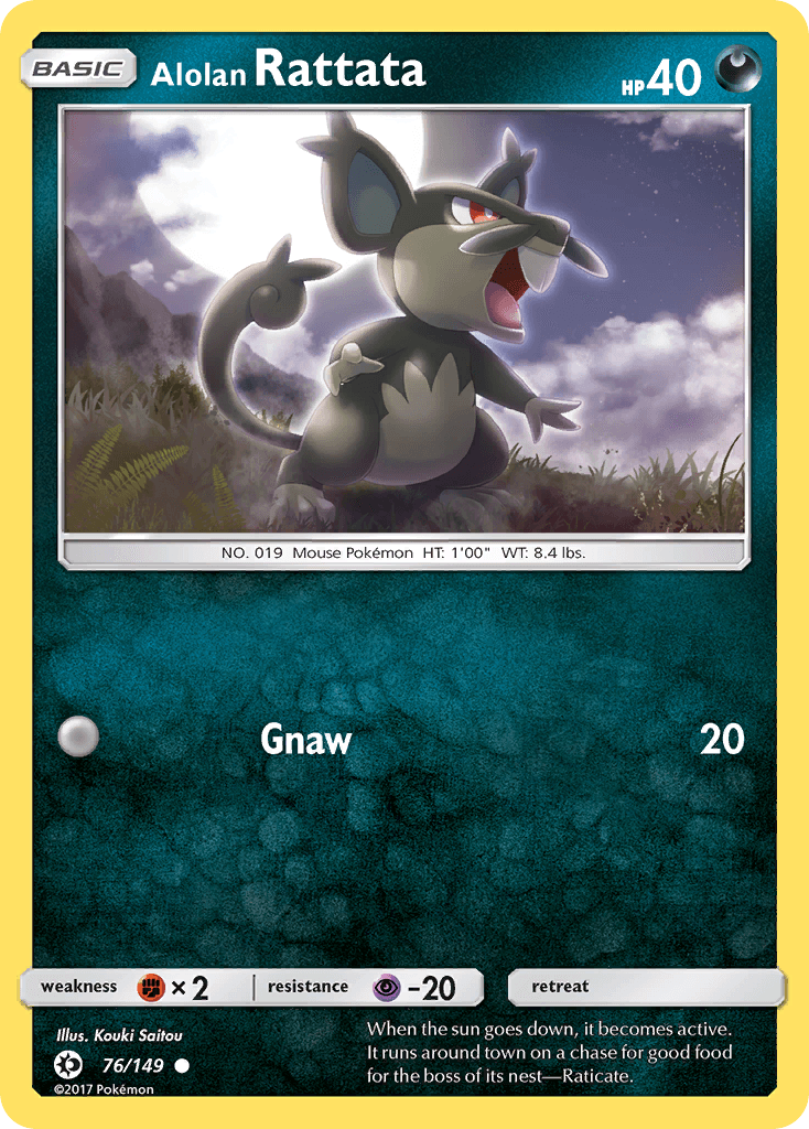 Alolan Rattata: Sun & Moon